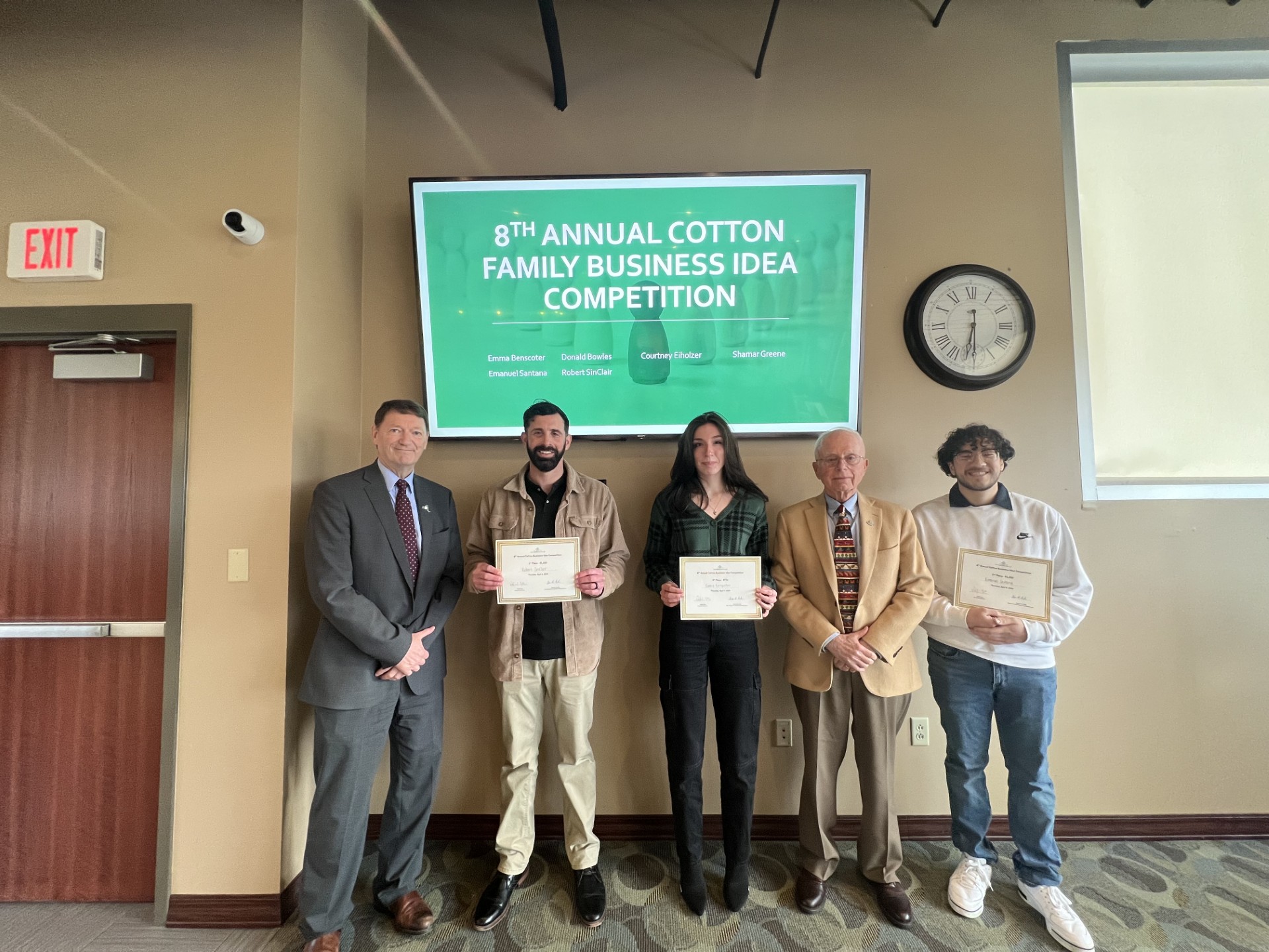 Cotton business idea competition awards