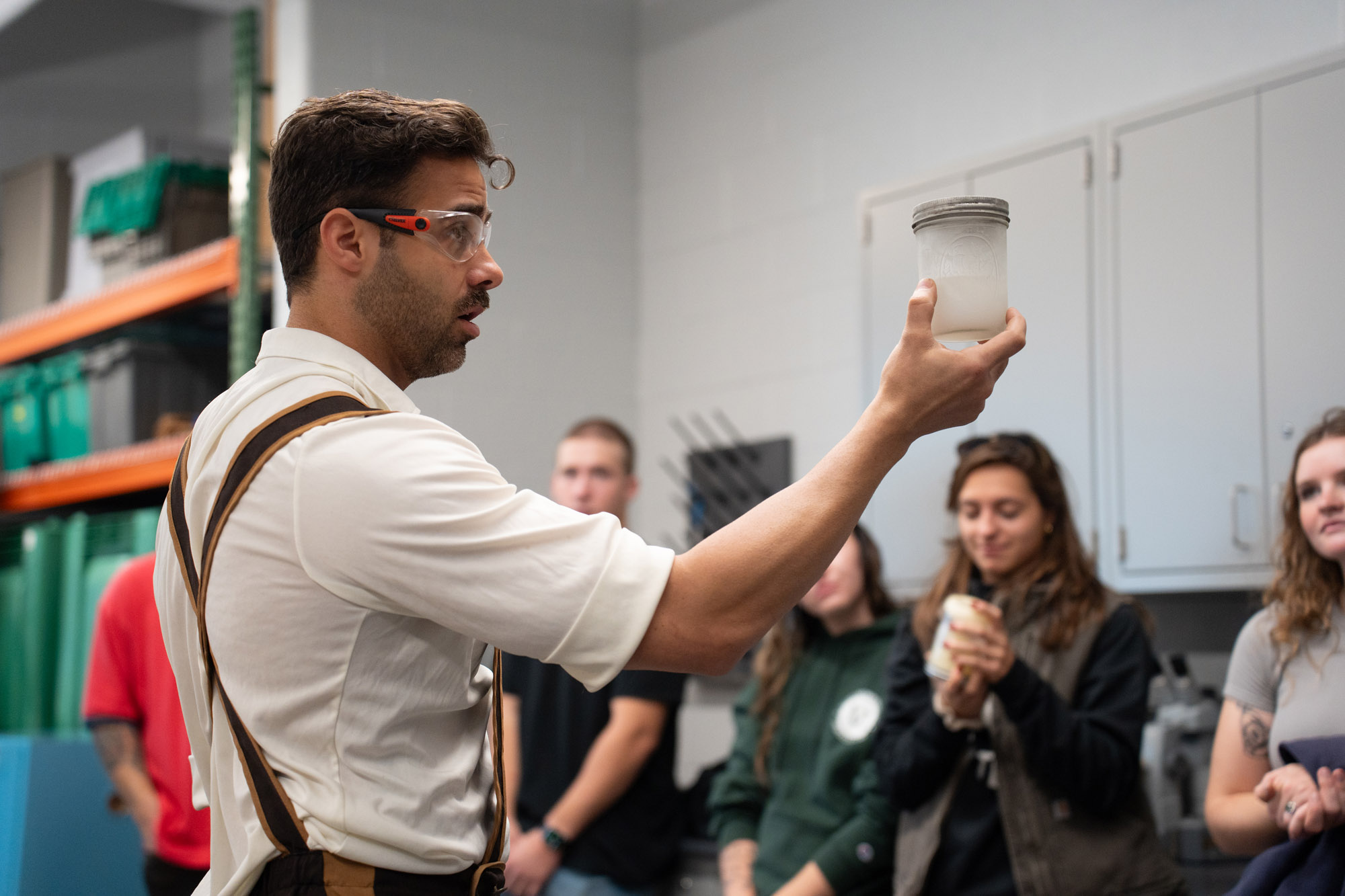 Biodiesel demonstration on Sustainability Day