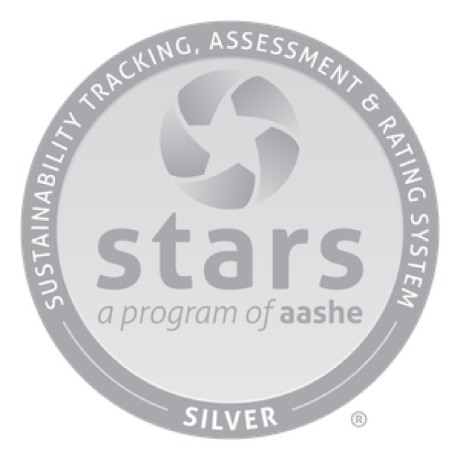 SUNY Morrisville's STARS Silver ranking badge